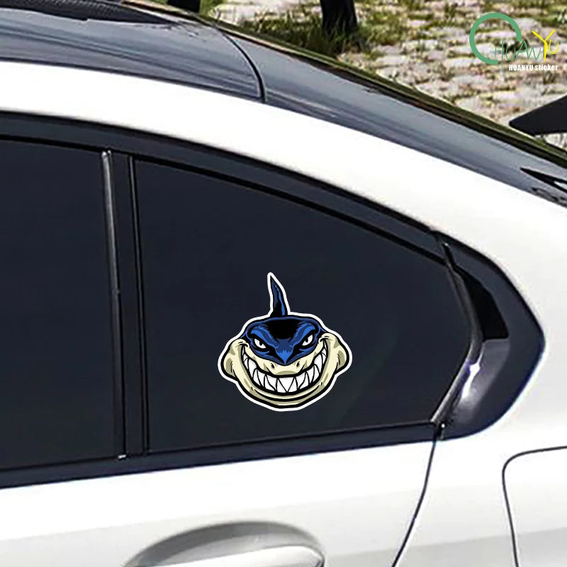 CowLost | waterproof-sun-protection-smiling-shark-cartoon-car-sticker |4