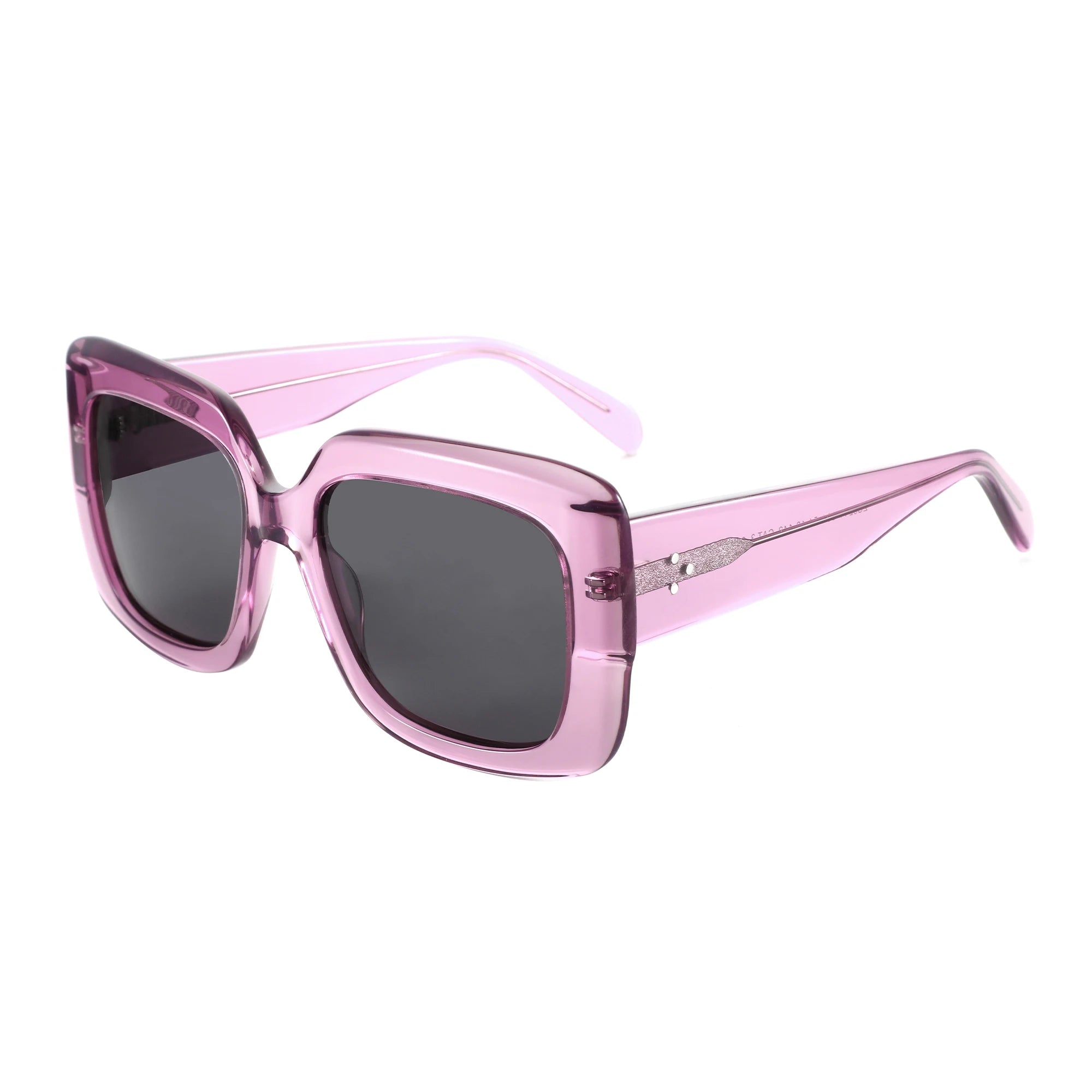 CowLost | zenottic-women-large-rectangle-polarized-sunglasses-thick-frame-uv400-protection |17