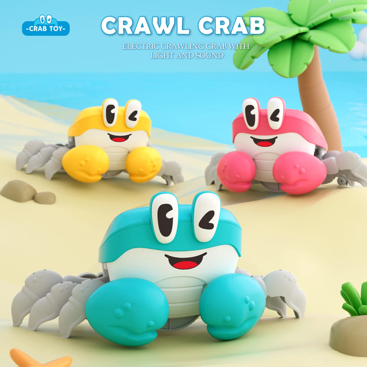CowLost | product_id-electric-musical-dancing-cartoon-crab-toy-for-kids-interactive-gift |2