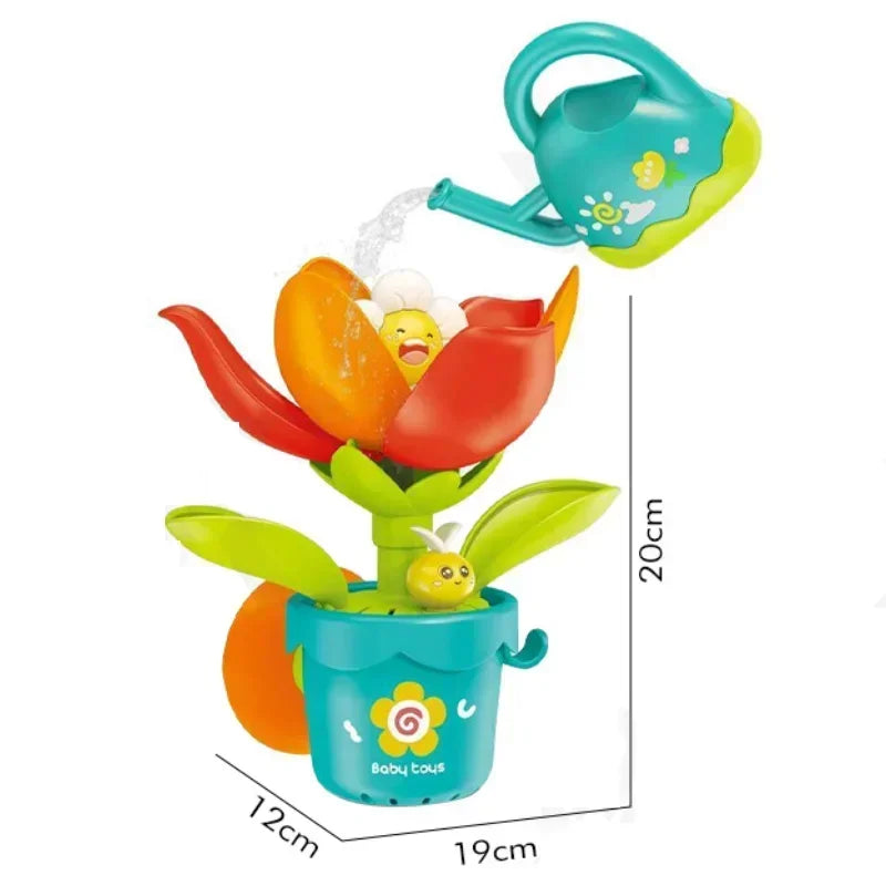 CowLost | product_id-childrens-sunflower-water-spray-bath-toy-fun-shower-sprinkler-gift |12
