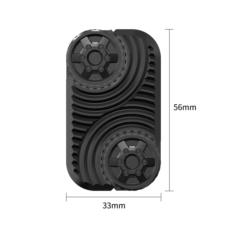CowLost | wheel-edc-push-slider-metal-finger-gyro-desk-fidget-toys-adhd-anxiety-relief-decompression-games-for-adults-stress-relief-gifts |16