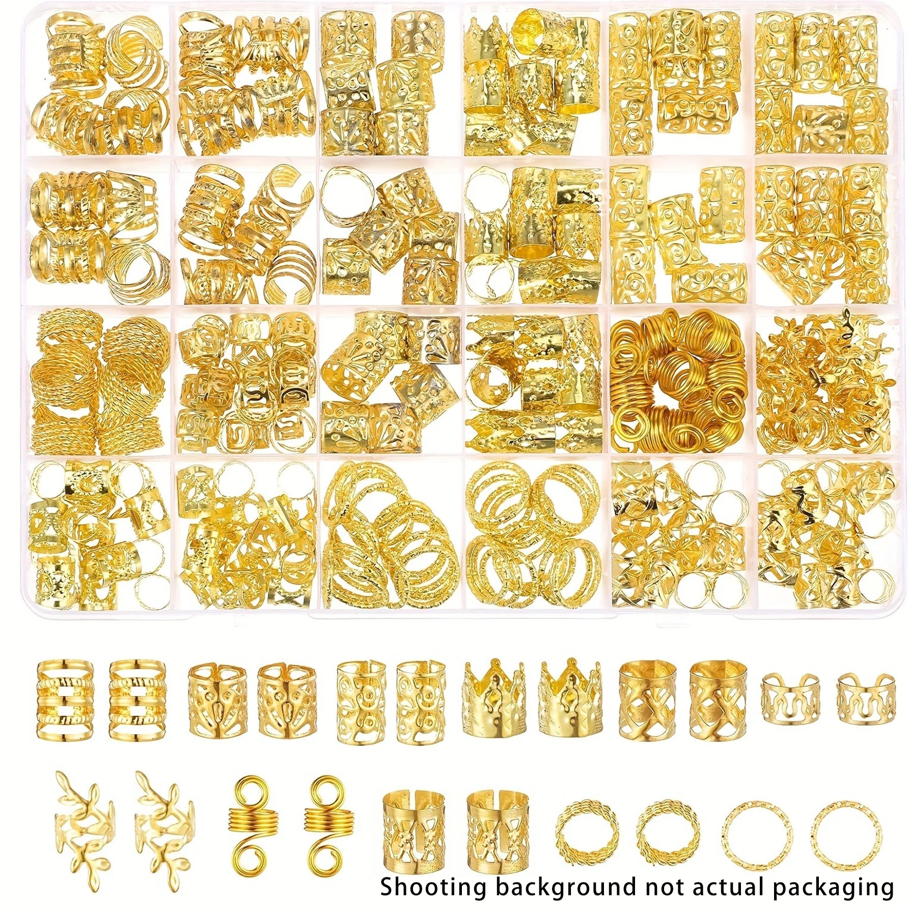 CowLost | 280pcs-alloy-hair-accessories-set |1