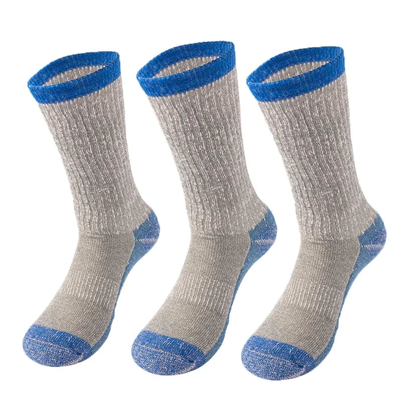 CowLost | uncategorized-merino-wool-hiking-thermal-midweight-cushion-winter-boot-socks-3-pack |20