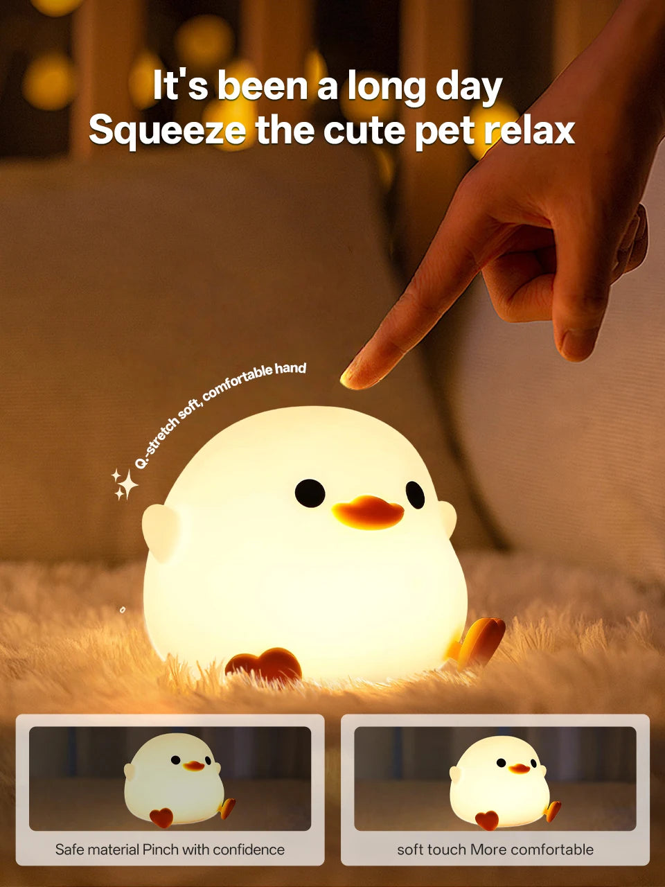 CowLost | product_id-pear-shaped-touch-controlled-7-color-dimmable-usb-rechargeable-silicone-night-light |30