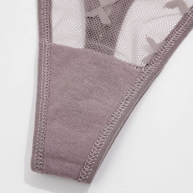 CowLost | activewear-pants-6pcs-women-transparent-mesh-thong-panties-g-string |28