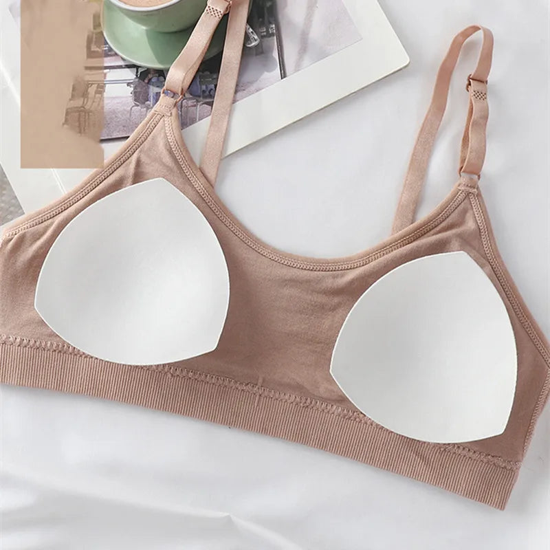 CowLost | product_id-women-seamless-ribbed-push-up-tube-top-bra-with-removable-pads-adjustable-straps |4