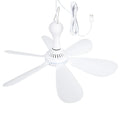 CowLost | product_id-silent-6-blade-usb-ceiling-canopy-fan-with-remote-control-4-speed-hanging-fan-for-camping-bed-dormitory-tent |16
