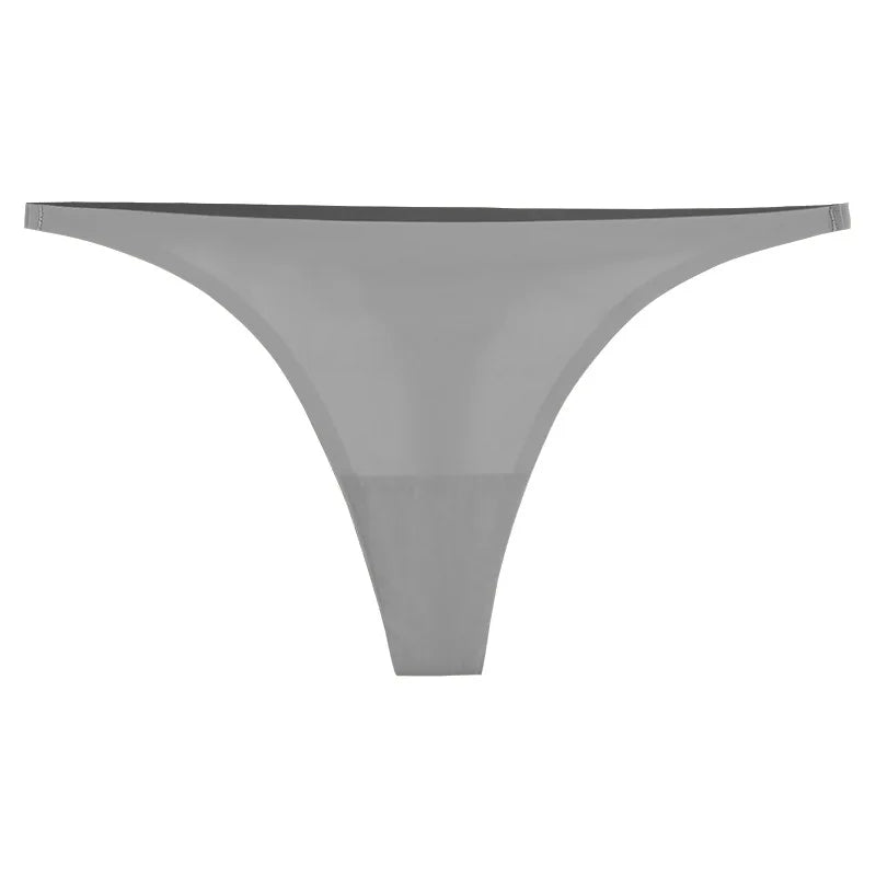 CowLost | product_id-no-trace-ice-silk-womens-g-string-thong-panties-s-l-invisible-comfort |12