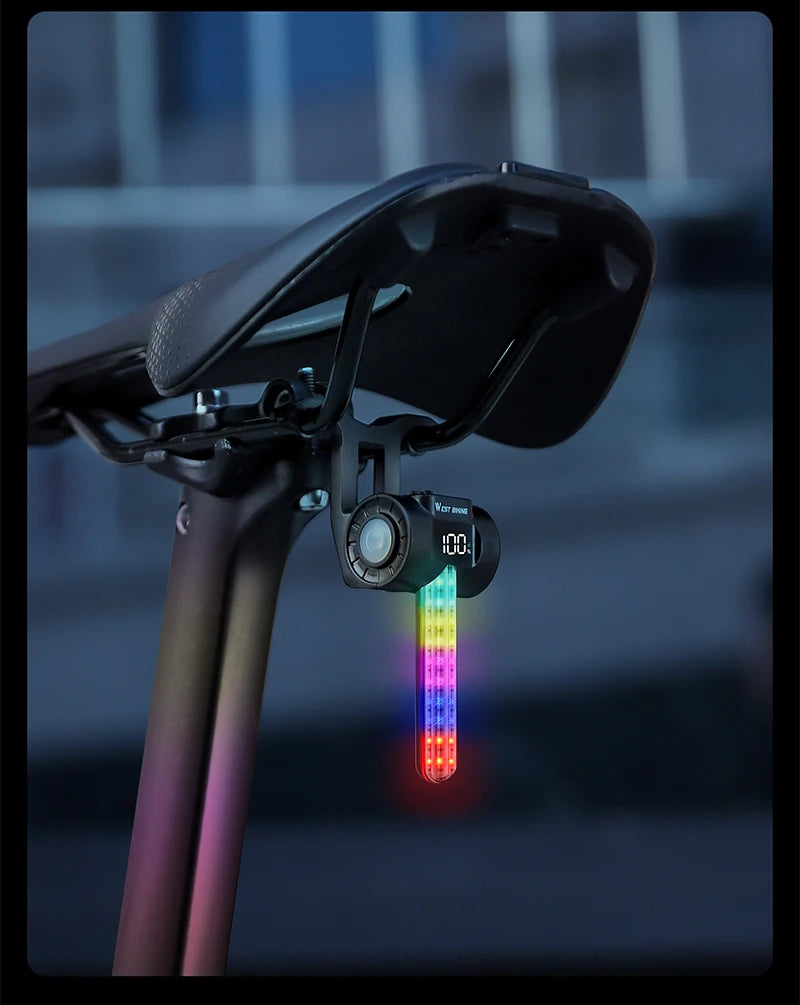 CowLost | west-biking-bicycle-taillight-power-display-intelligent-sensing-navigation-bike-rear-light-type-c-charging-led-mtb-bike-light |22