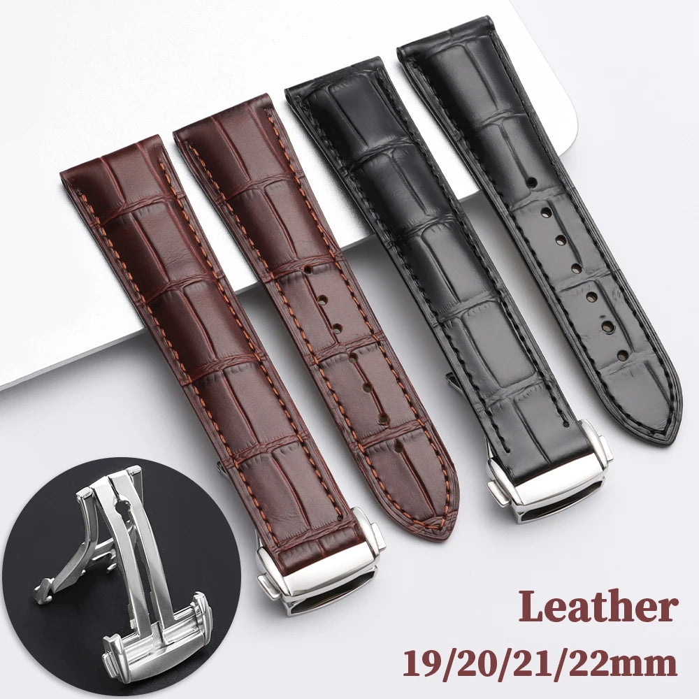 CowLost | product_id-genuine-cowhide-leather-watch-strap-19-22mm-universal-replacement-for-omega-speedmaster |1