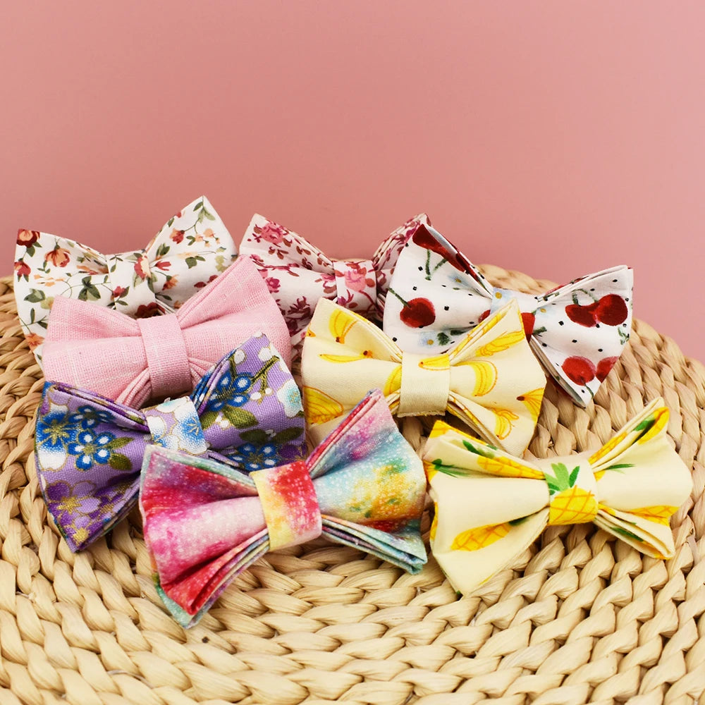 CowLost | cat-furniture-adjustable-cat-collar-with-bowknot-and-safety-release |2