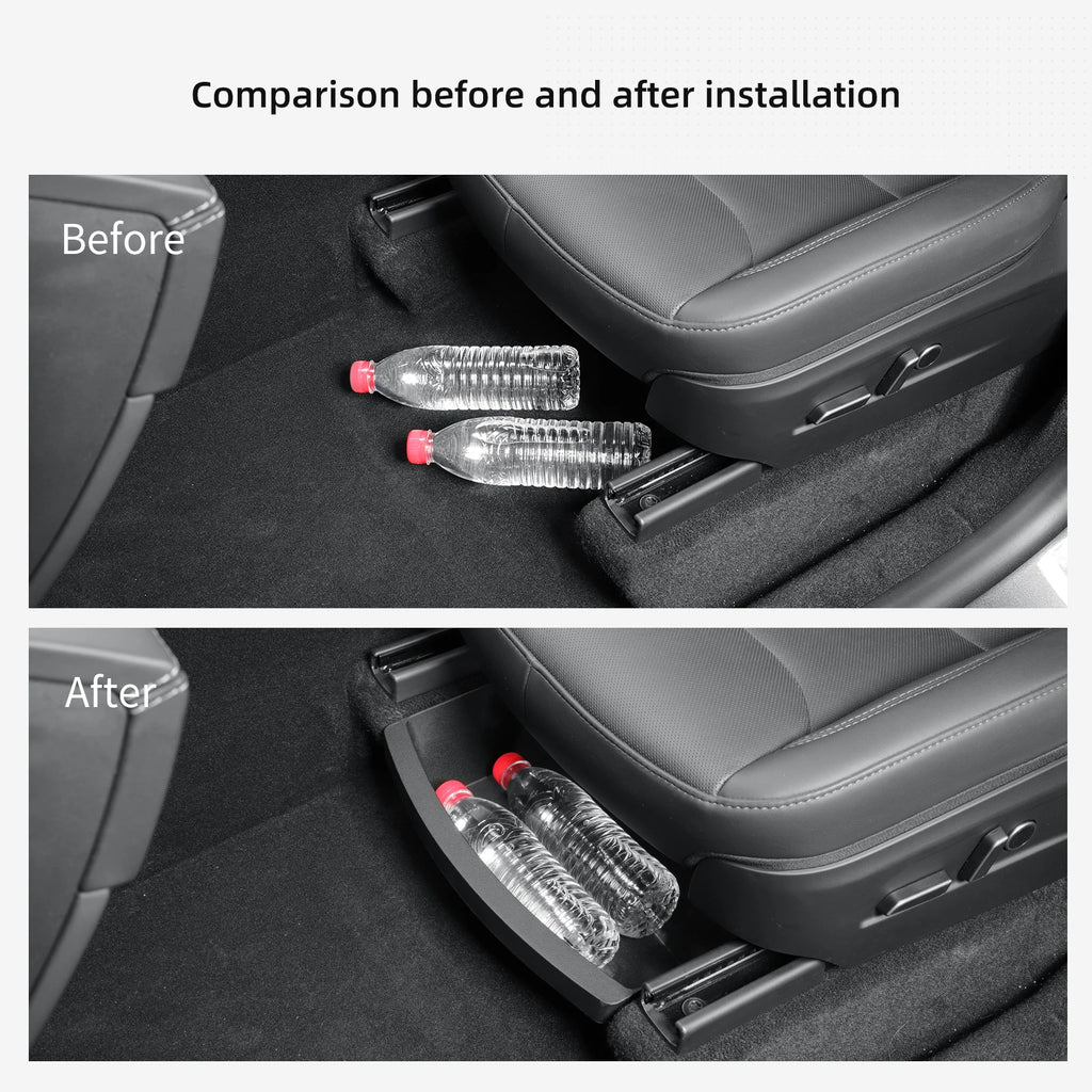CowLost | for-tesla-model-y-juniper-launch-2025-under-seat-storage-box |7