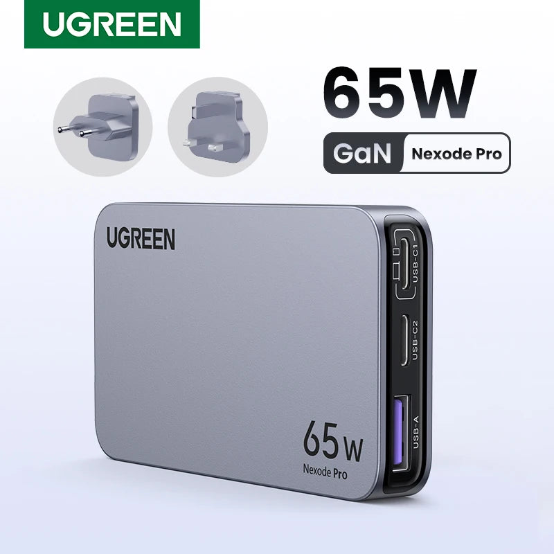CowLost | ugreen-65w-gan-charger-quick-charge-4-0-3-0-usb-c-charger |1