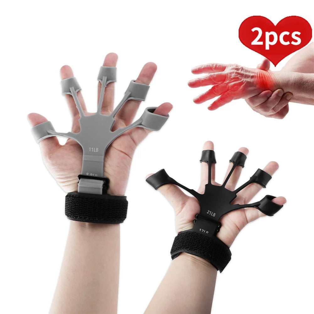 CowLost | uncategorized-2pcs-hand-grip-trainer-finger-power-forearm-exerciser-strength-workout |1