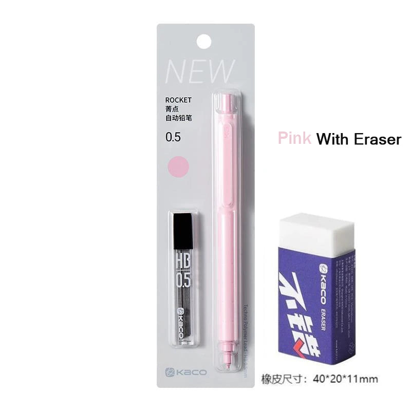CowLost | product_id-kaco-rocket-0-5mm-hb-mechanical-pencil-set-for-writing-and-drawing |11