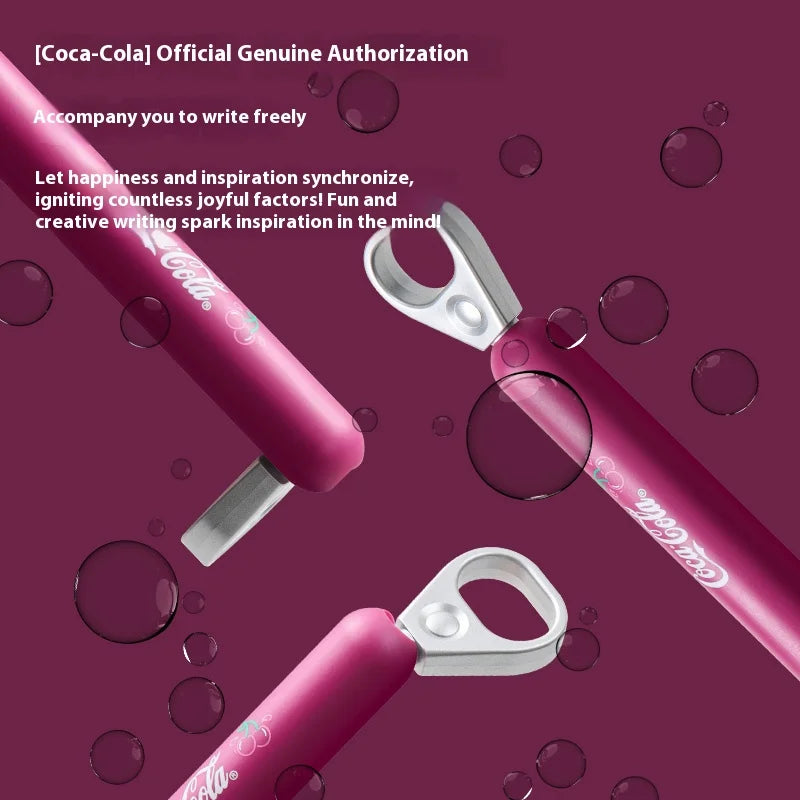 CowLost | product_id-kaco-coca-cola-limited-edition-0-5mm-black-gel-pen-cherry-pull-tab-for-homework-exams |3