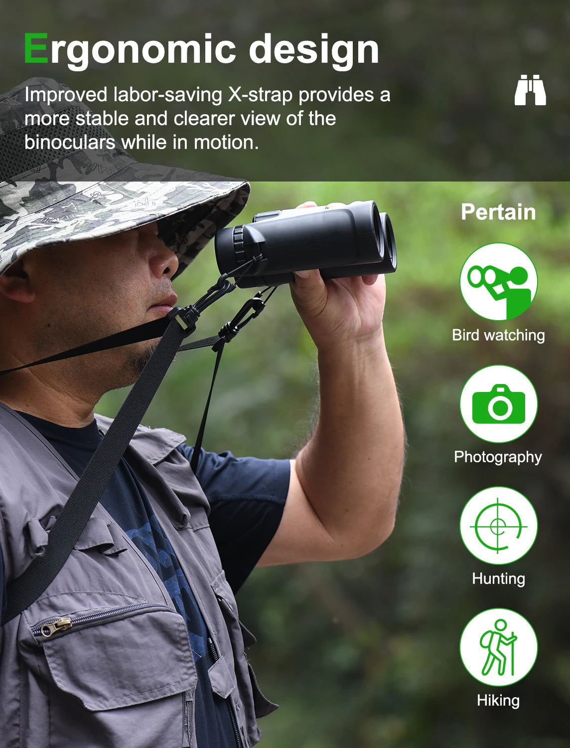CowLost | product_id-fanaue-adjustable-double-buckle-elastic-nylon-strap-for-binoculars-and-camera-travel-photography |7
