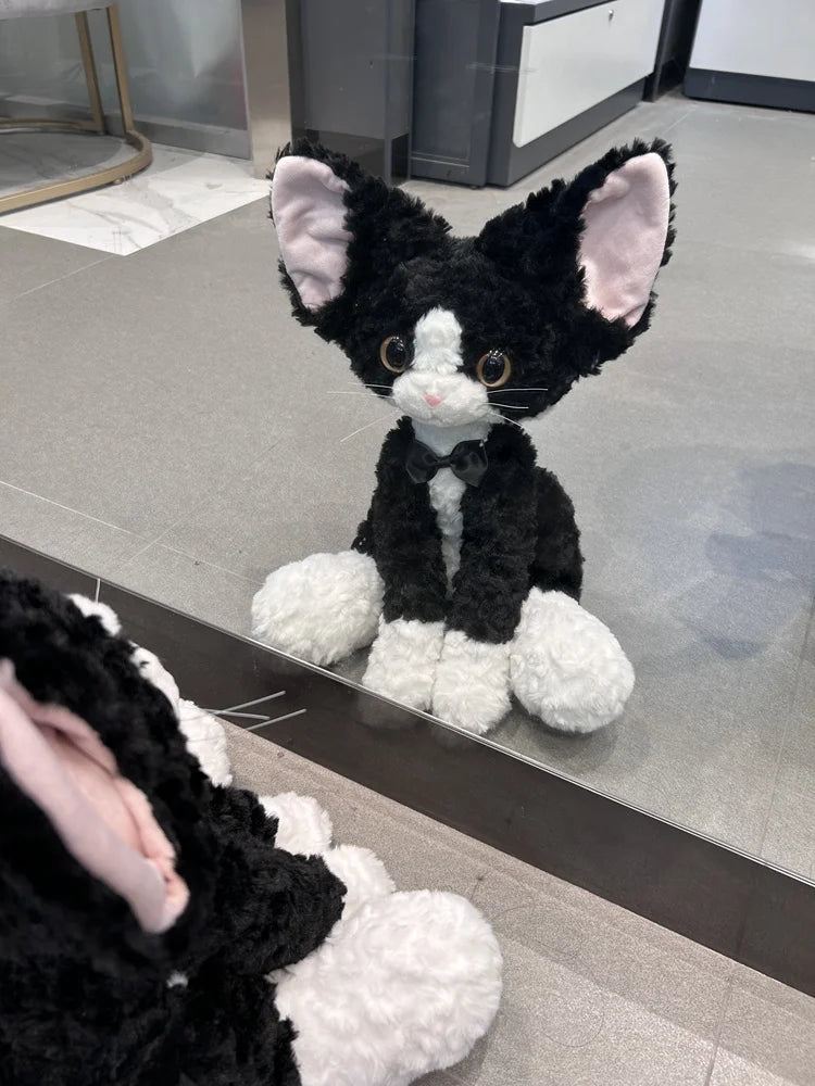 CowLost | fencing-barriers-devon-rex-plush-toy-german-curly-cat-soft-stuffed-doll |18
