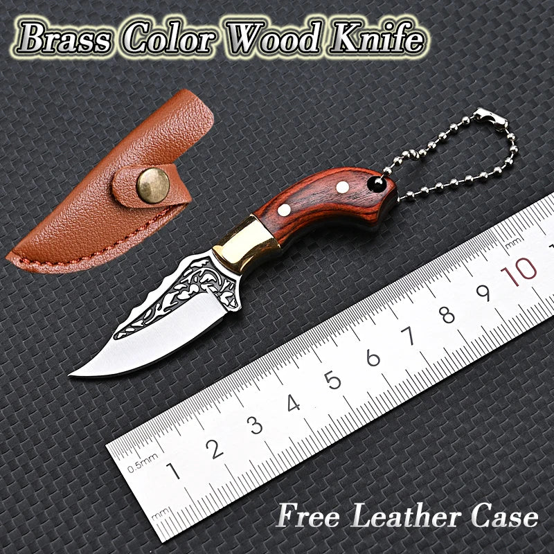 CowLost | activewear-pants-brass-dragon-head-mini-folding-knife-portable-edc-cutter |5