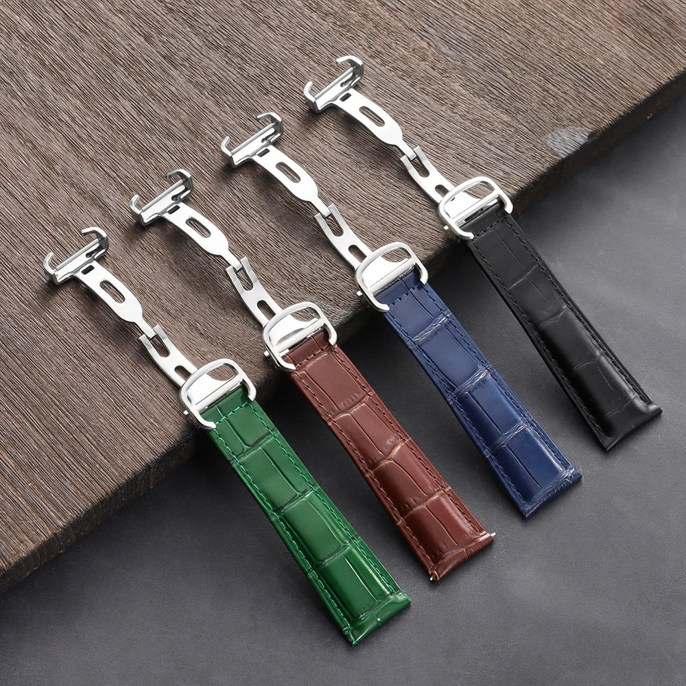 CowLost | product_id-vintage-cowhide-leather-watchbands-18mm-22mm-for-cartier-with-folding-buckle-unisex-strap |3
