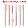 CowLost | product_id-6pcs-kaco-good-gel-pen-set-0-5mm-black-ink-press-high-capacity-for-students |9