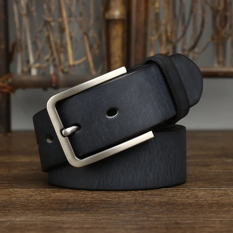 CowLost | 3-8cm-genuine-leather-for-mens-high-quality-buckle-jeans-cowskin-casual-belts |19