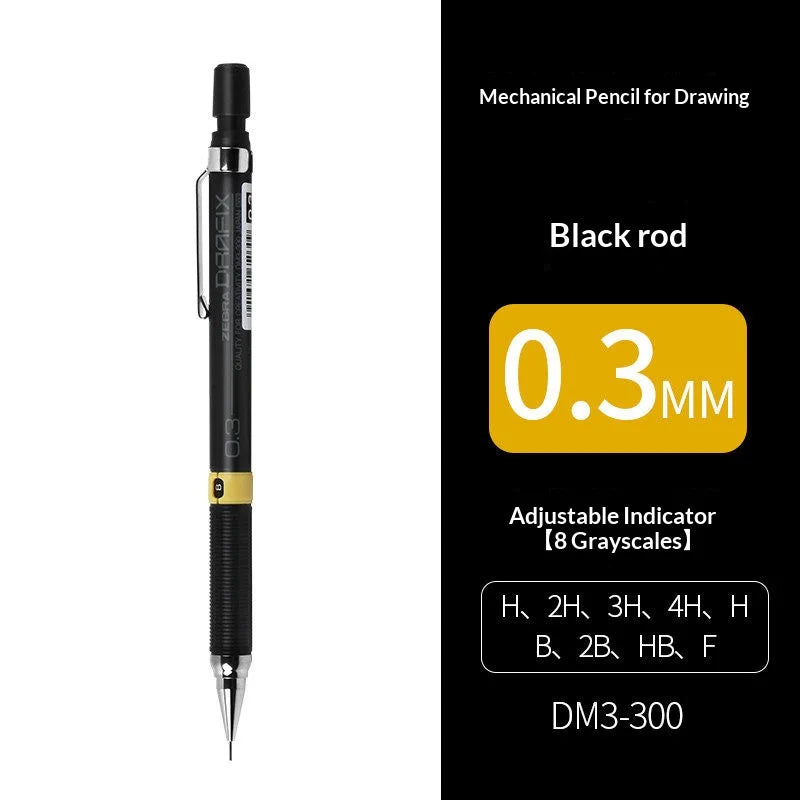CowLost | product_id-zebra-dm5-300-mechanical-pencil-set-0-3-0-5-0-7-0-9mm-break-resistant-for-technical-drawing-and-school-use |19