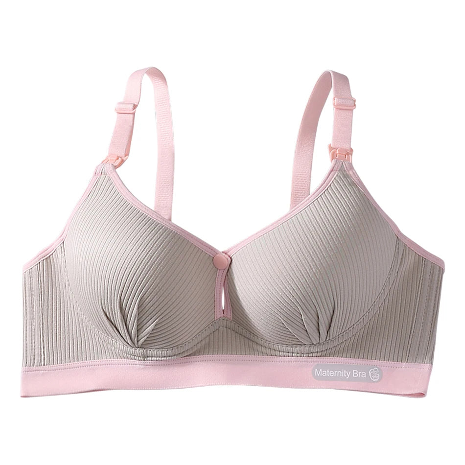CowLost | product_id-wood-pencil-maternity-nursing-bra-front-open-wire-free-soft-comfort-bralette |19