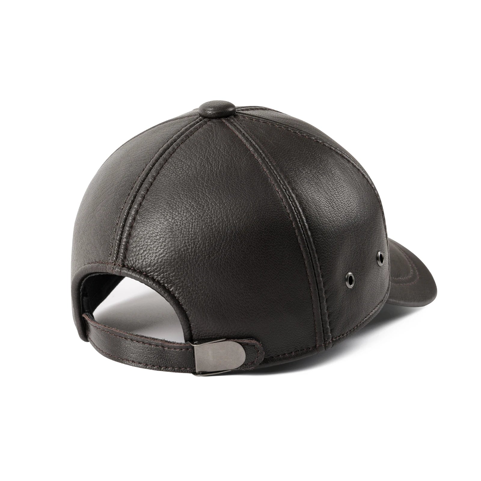 CowLost | feinion-genuine-leather-unisex-baseball-cap |5
