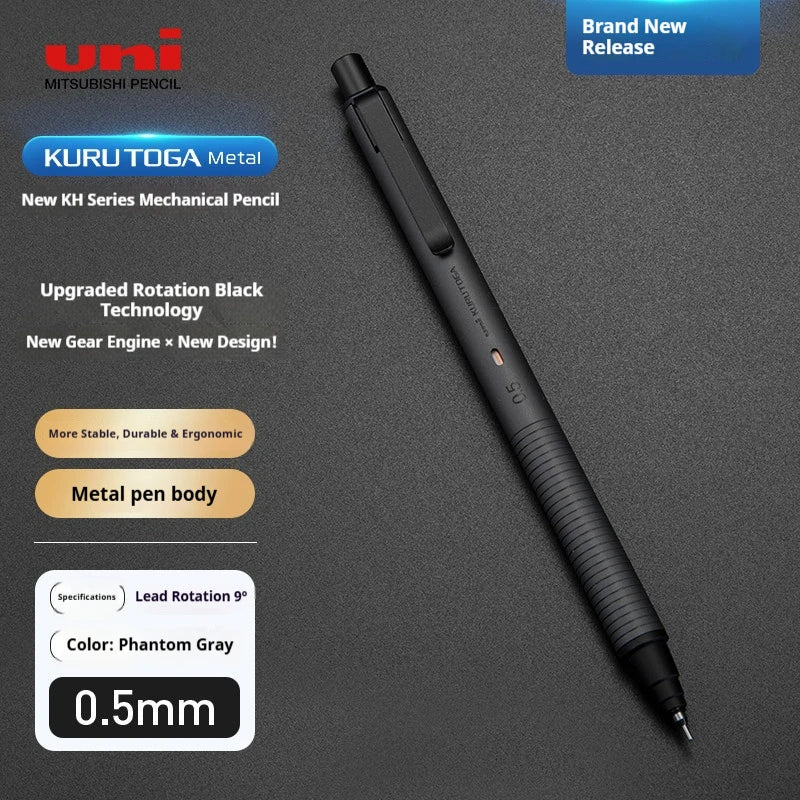 CowLost | product_id-uni-m5-kh-sunrise-orange-limited-kurutoga-0-5mm-auto-rotating-metal-mechanical-pencil-break-resistant |32