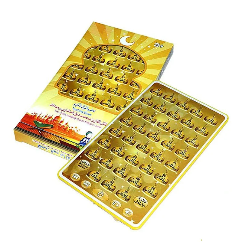 Arab Kids Arabic Learning Tablet Educational Touch Sound Reading Toy Gift for Toddlers
