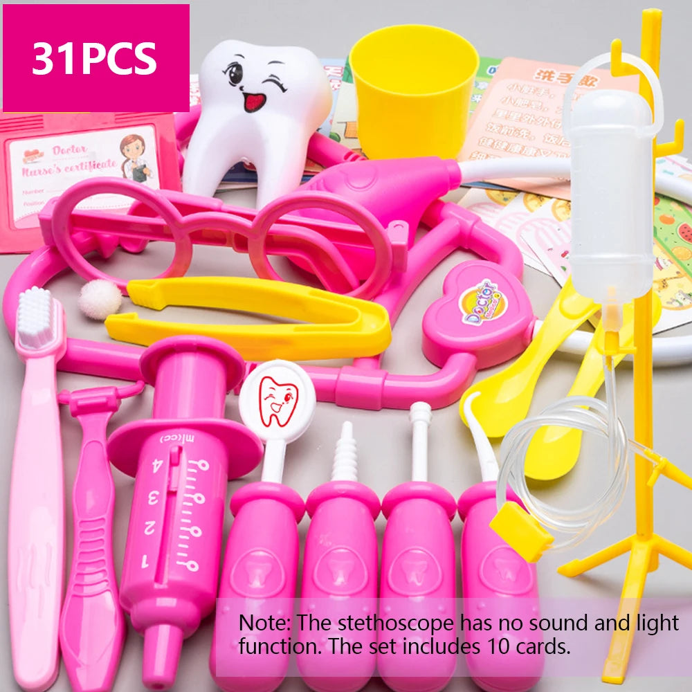 CowLost | product_id-doctor-toys-53-piece-kids-medical-and-dentist-pretend-play-set-educational-gift |16