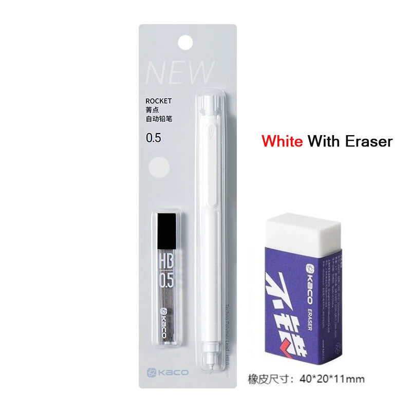CowLost | product_id-kaco-rocket-0-5mm-hb-mechanical-pencil-set-for-writing-and-drawing |10