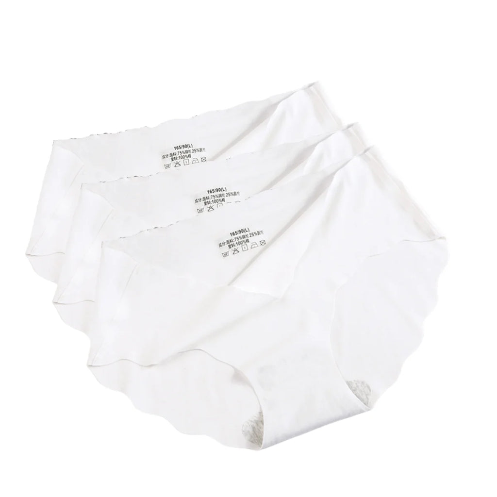CowLost | product_id-3pcs-seamless-ice-silk-low-waist-womens-briefs-m-xl-invisible-underwear |21