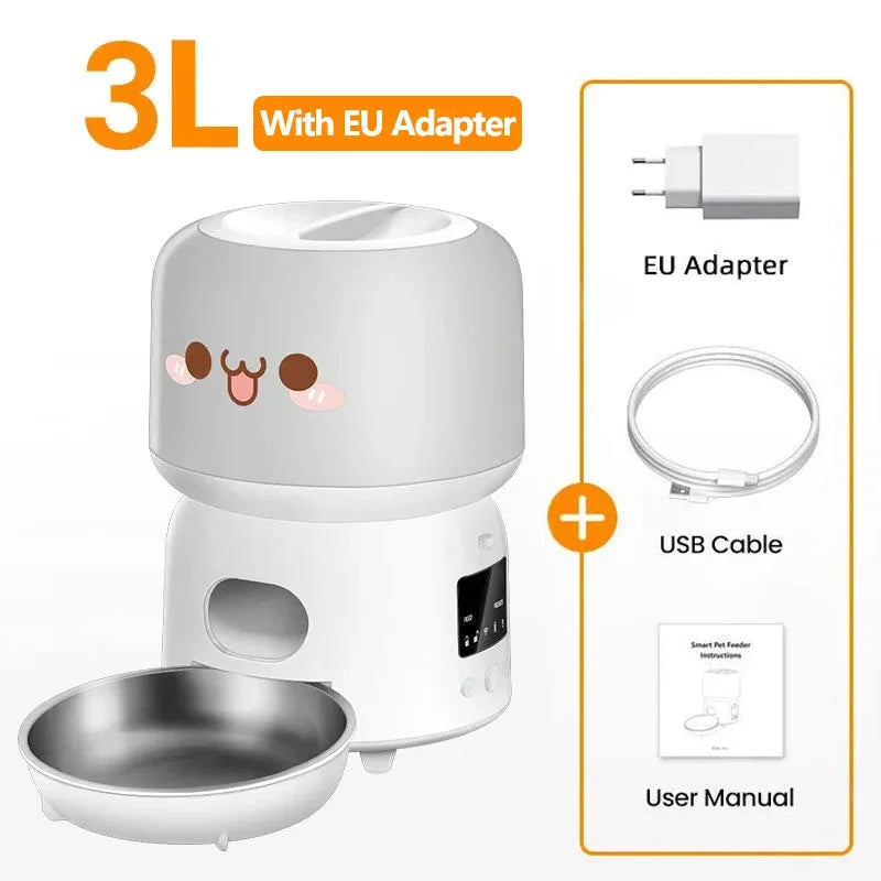 CowLost | cat-food-rojeco-3l-wifi-smart-automatic-cat-feeder-with-app-control |10