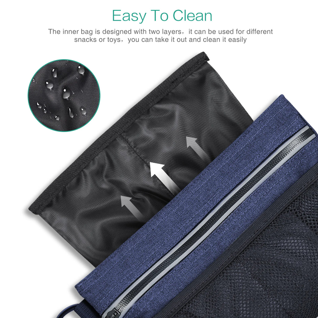 ORIA Hands-Free Dog Training Waist Pack with Treat Pouch & Poop Bag Dispenser