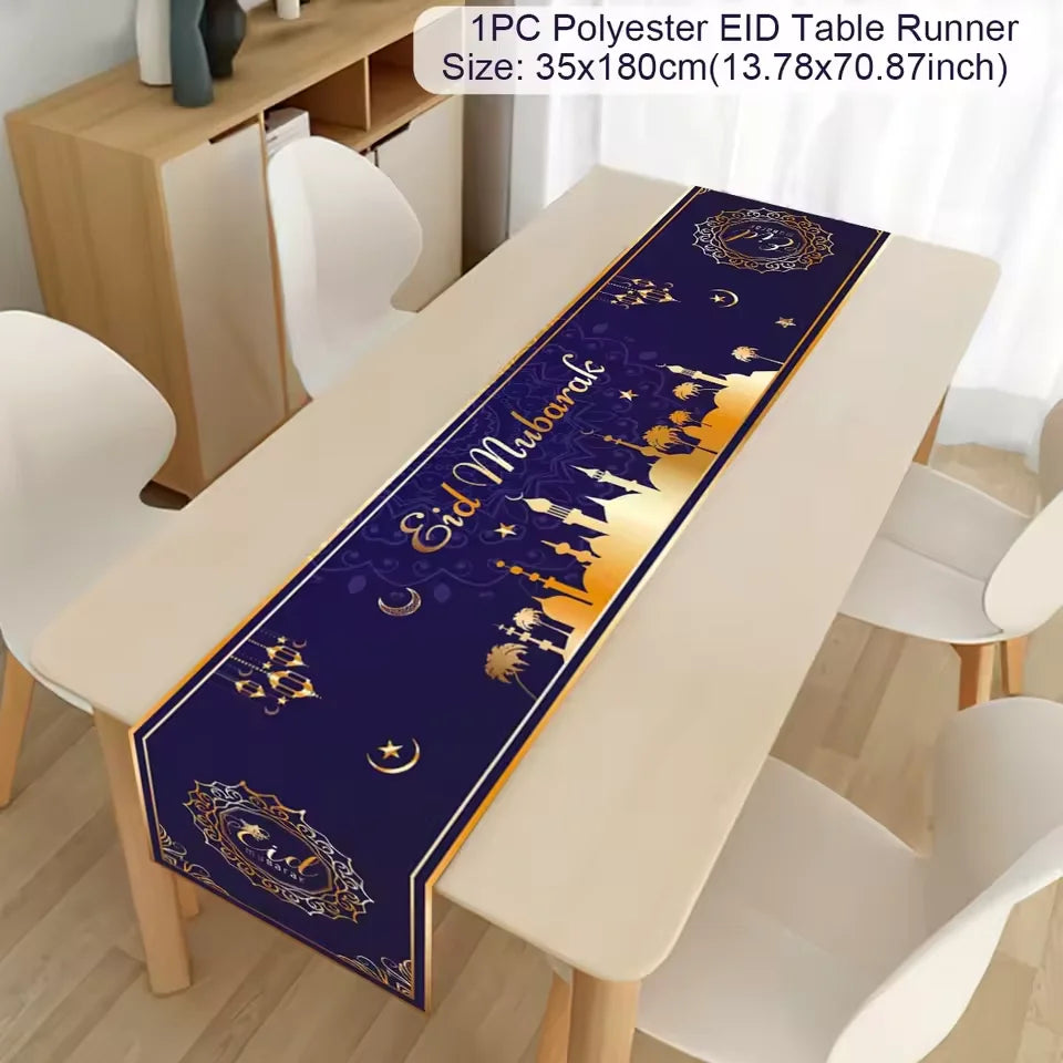 CowLost | ramadan-table-runner-eid-mubarak-decoration |33