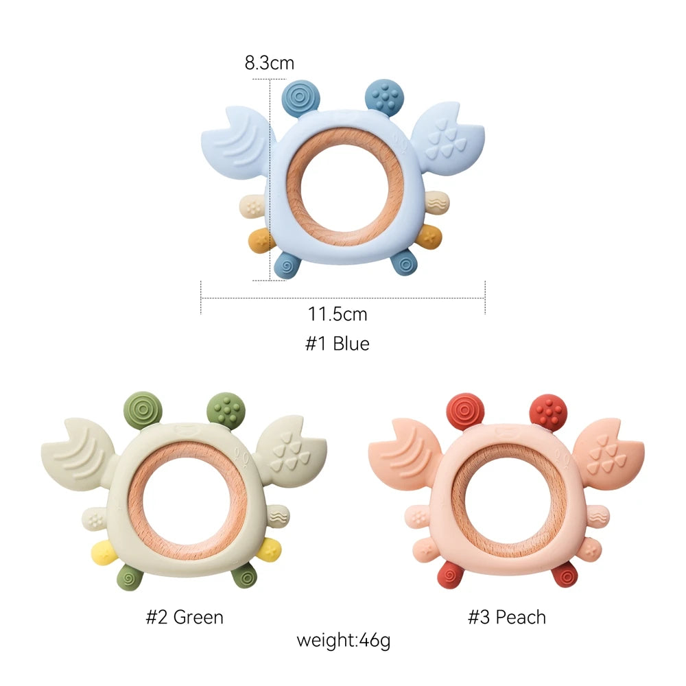 CowLost | baby-transport-accessories-bpa-free-silicone-baby-teether-toy-0-6-months-ce-certified |6