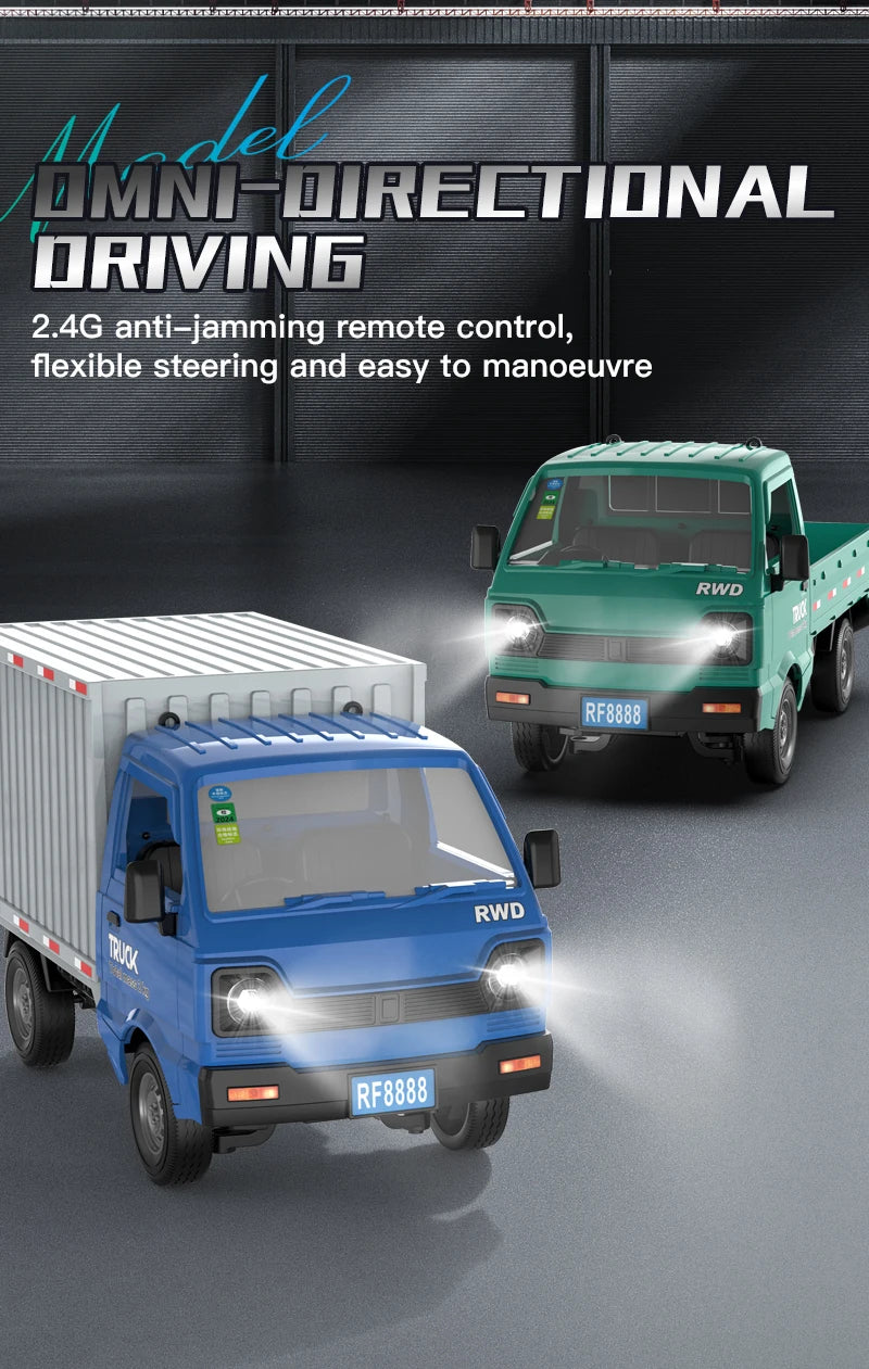 CowLost | fencing-barriers-kf21-1-16-remote-control-drift-and-climbing-truck-with-led-lights |14