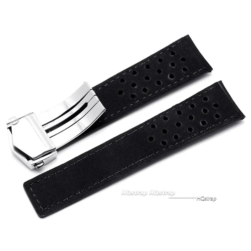 CowLost | product_id-leather-wristband-for-tag-heuer-carrera-monaco-20-22mm-frosted-cowhide-universal-strap |4