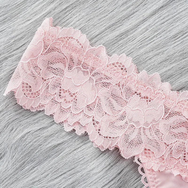 CowLost | womens-bow-lace-panties-french-style-sexy-lace-hollow-underwear |8