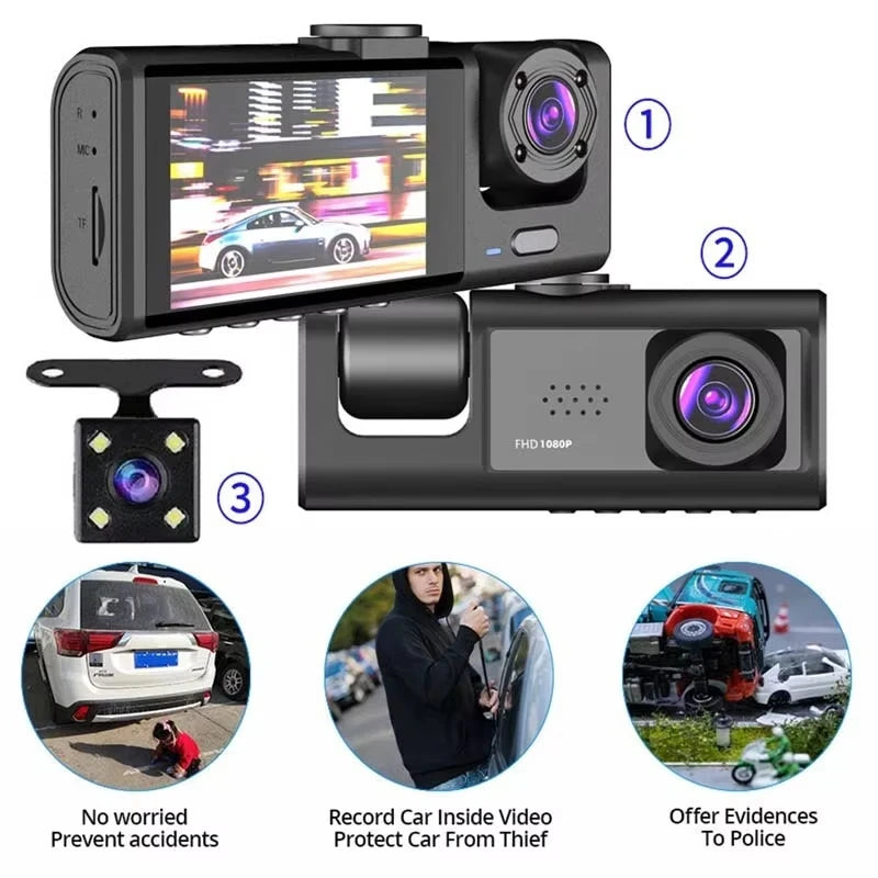 CowLost | product_id-hd-1080p-3-lens-car-dashcam-with-night-vision-dvr-recorder |5
