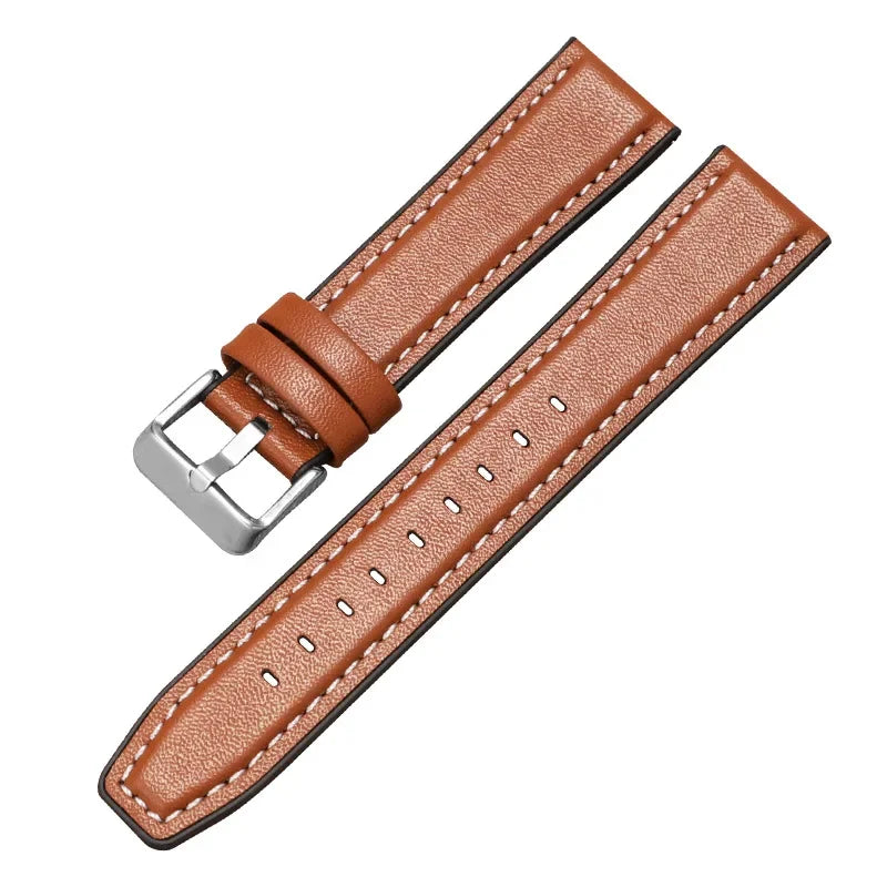 CowLost | product_id-waterproof-leather-watch-strap-for-rolex-seiko-with-slub-litchi-smooth-patterns |41