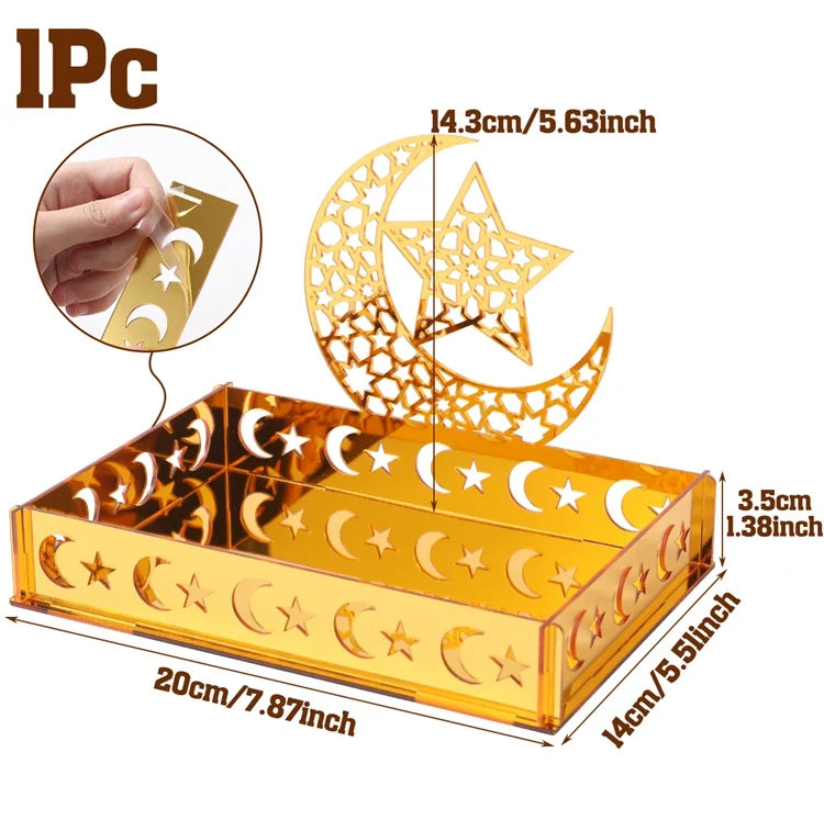 CowLost | eid-mubarak-tray-ramadan-table-centerpieces-plate-acrylic |21