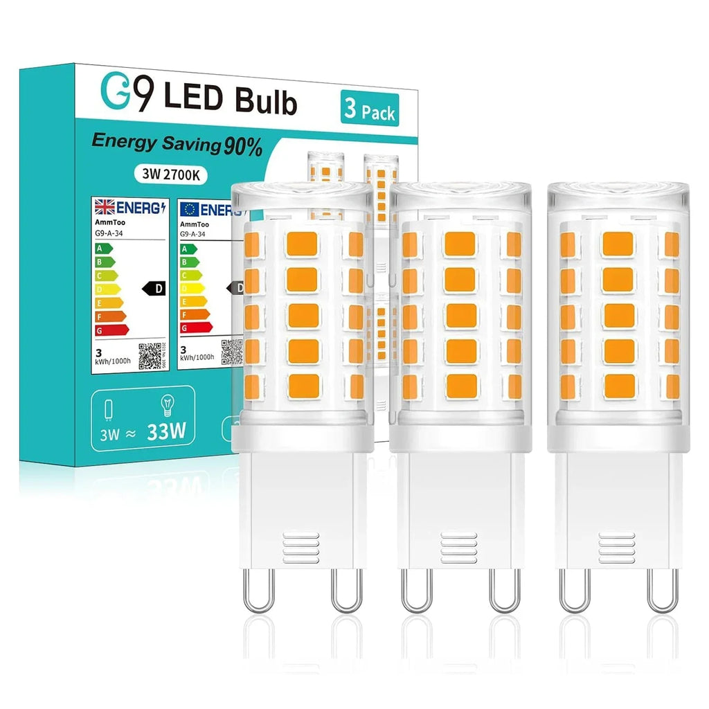 CowLost | product_id-3-8-pack-g9-3w-220v-led-corn-bulb-2700k-6000k-non-dimmable-replace-33w-halogen-chandelier-light |16