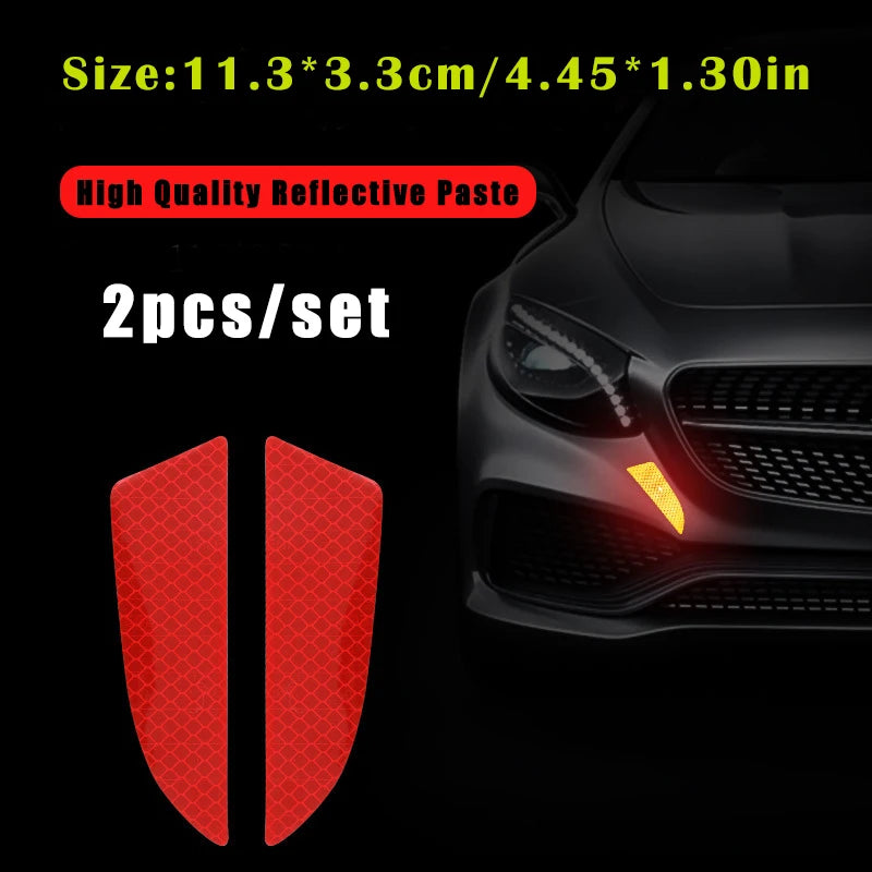CowLost | product_id-2pcs-reflective-safety-strip-stickers-for-car-front-bumper |7