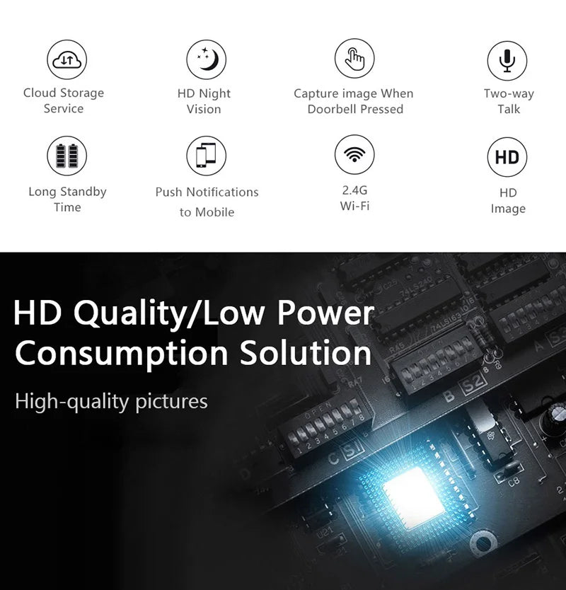 CowLost | intelligent-wireless-doorbell-home-welcome-doorbell-waterproof-300m-remote-smart-door-bell |13