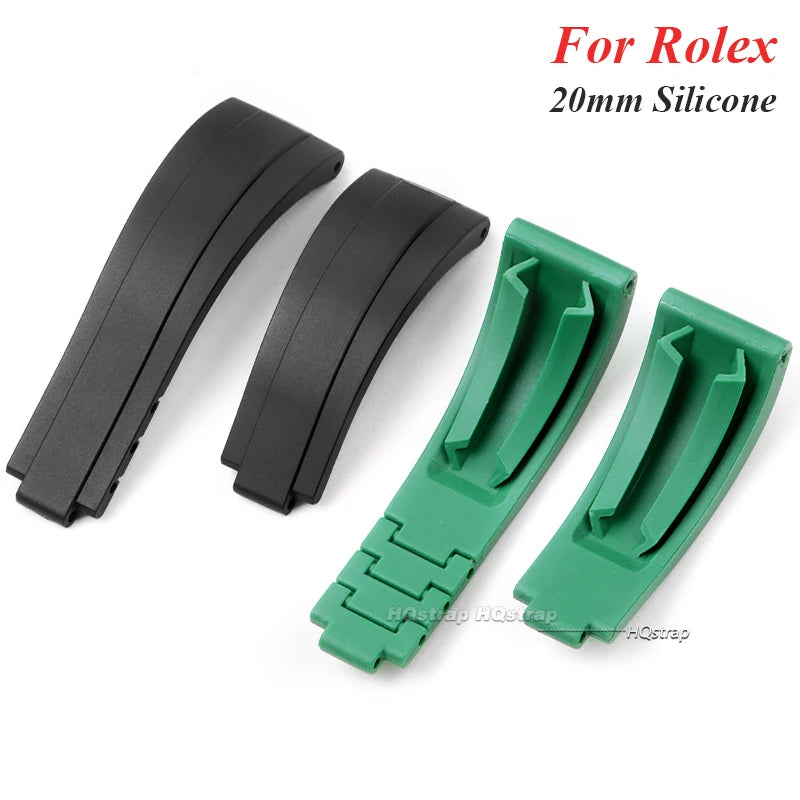 CowLost | bracelets-product_id-hqstrap-20mm-waterproof-silicone-rubber-watch-band-for-rolex-daytona-submarine-ghost |7