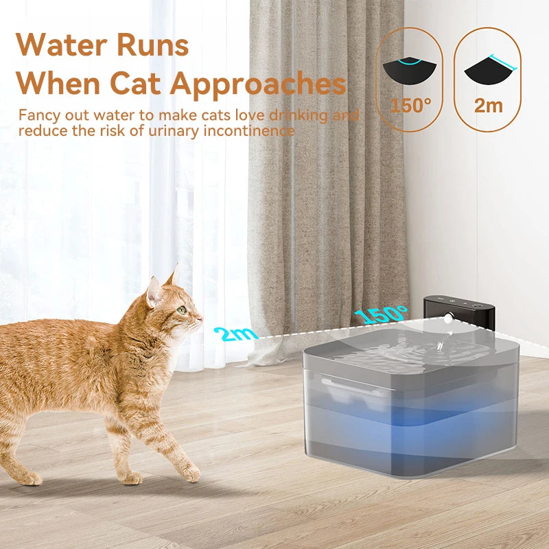 CowLost | cat-food-rojeco-automatic-wireless-cat-water-fountain-2-2l |2