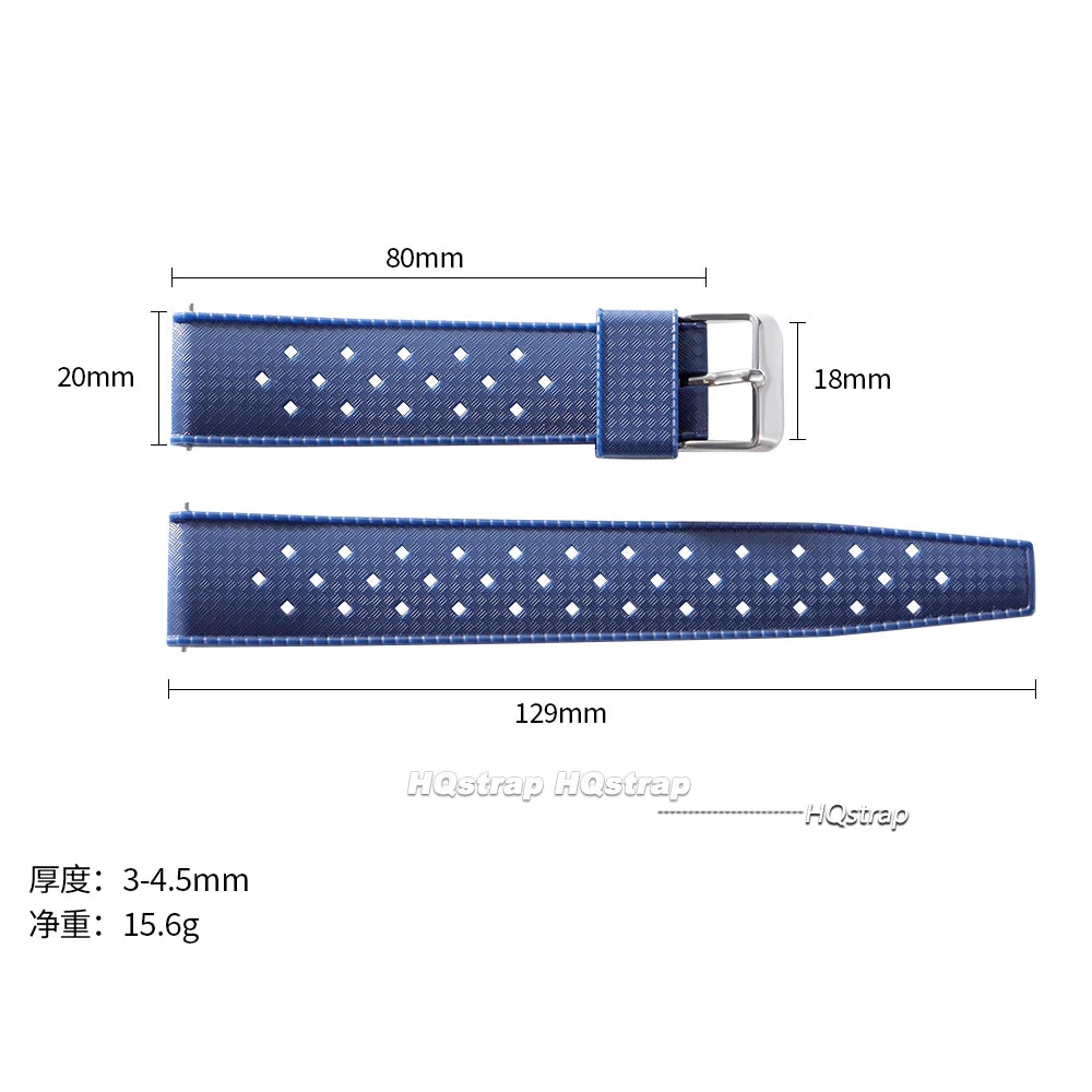 CowLost | tropical-silicone-watch-straps-quick-release-watch-band-20mm-22mm-rubber-tropic-smart-watch-strap-waterproof-universal-wristband |8